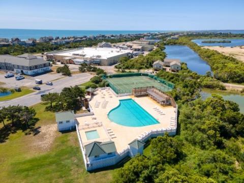 Lake Front Modern Beach House-Hatteras Island 埃文 外观 照片